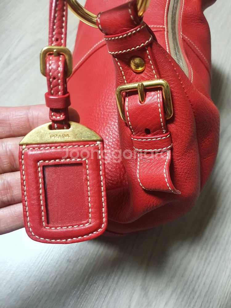 프라다 숄더 호보백--5