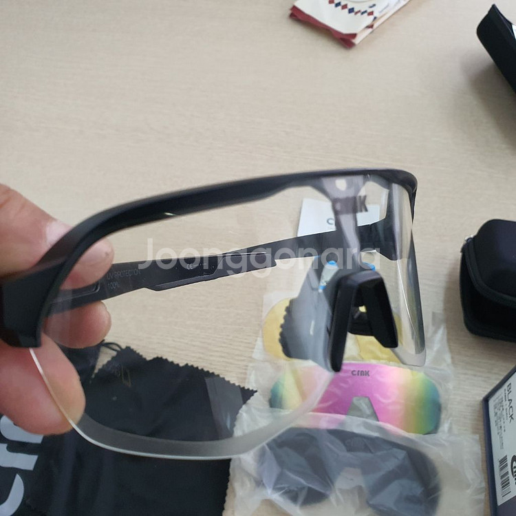 고글 편광 크랭크 버드 스포츠고글 풀박스 라이딩 방풍--2