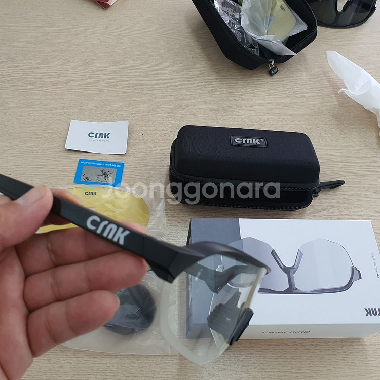 고글 편광 크랭크 버드 스포츠고글 풀박스 라이딩 방풍--8