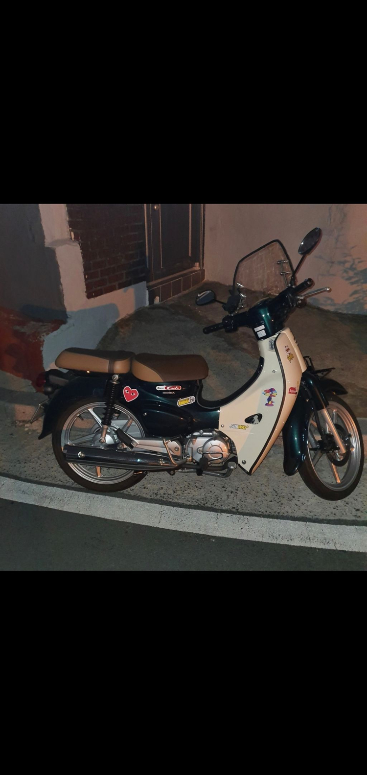 20년 슈퍼커브110 그린--1