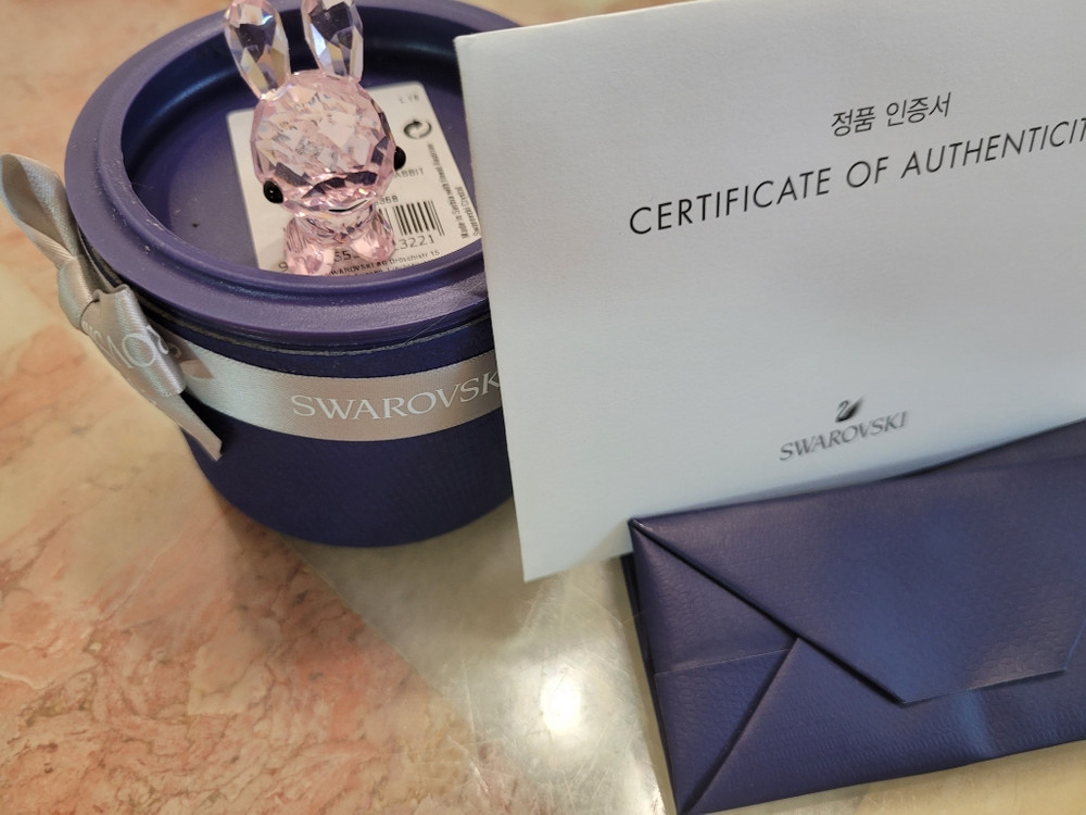 스와로브스키 조디악 그레이셔스 토끼--1