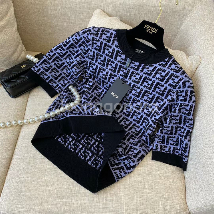 펜디 fendi 니트반팔--4