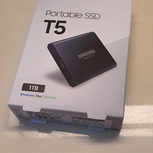 [미개봉] 삼성 포터블 SSD T5 1TB