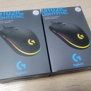 로지텍 G102 미개봉신품 두개 택포2.5만원