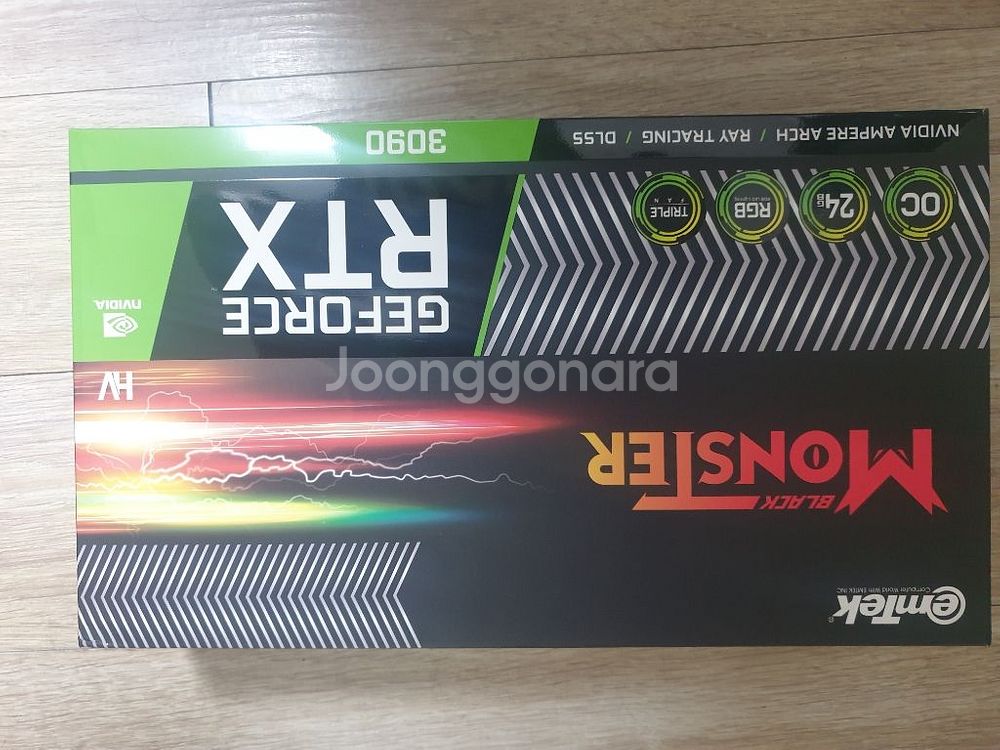 3090 블랙몬스터 풀박스 판매--0