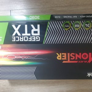 3090 블랙몬스터 풀박스 판매