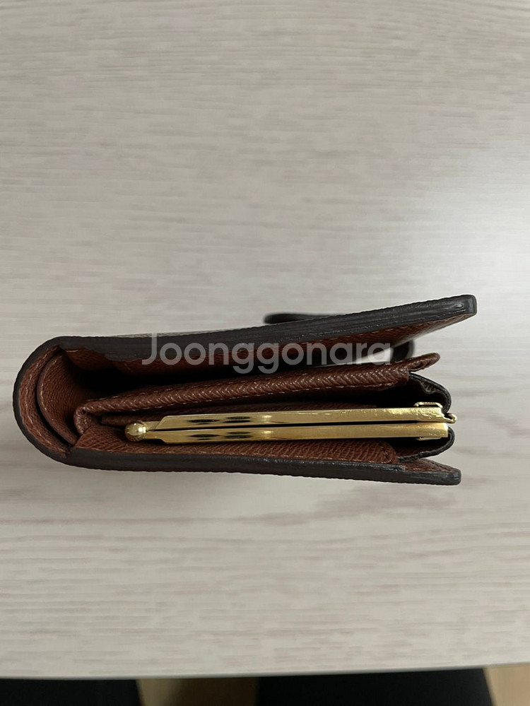 (정품)루이비통 프렌치퍼스 여성중지갑--6