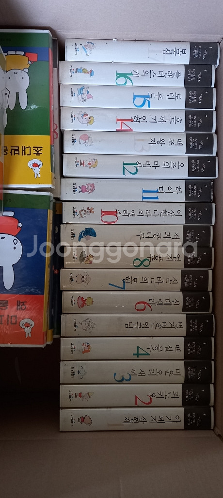 어린이 명작동화 비디오테이프31개--3