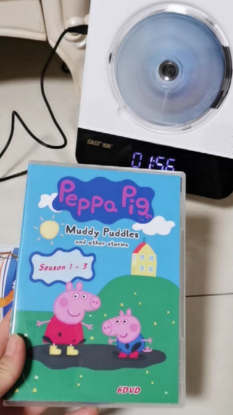 peppa pig 유아영어DVD 시즌1-7 총328희 이미지