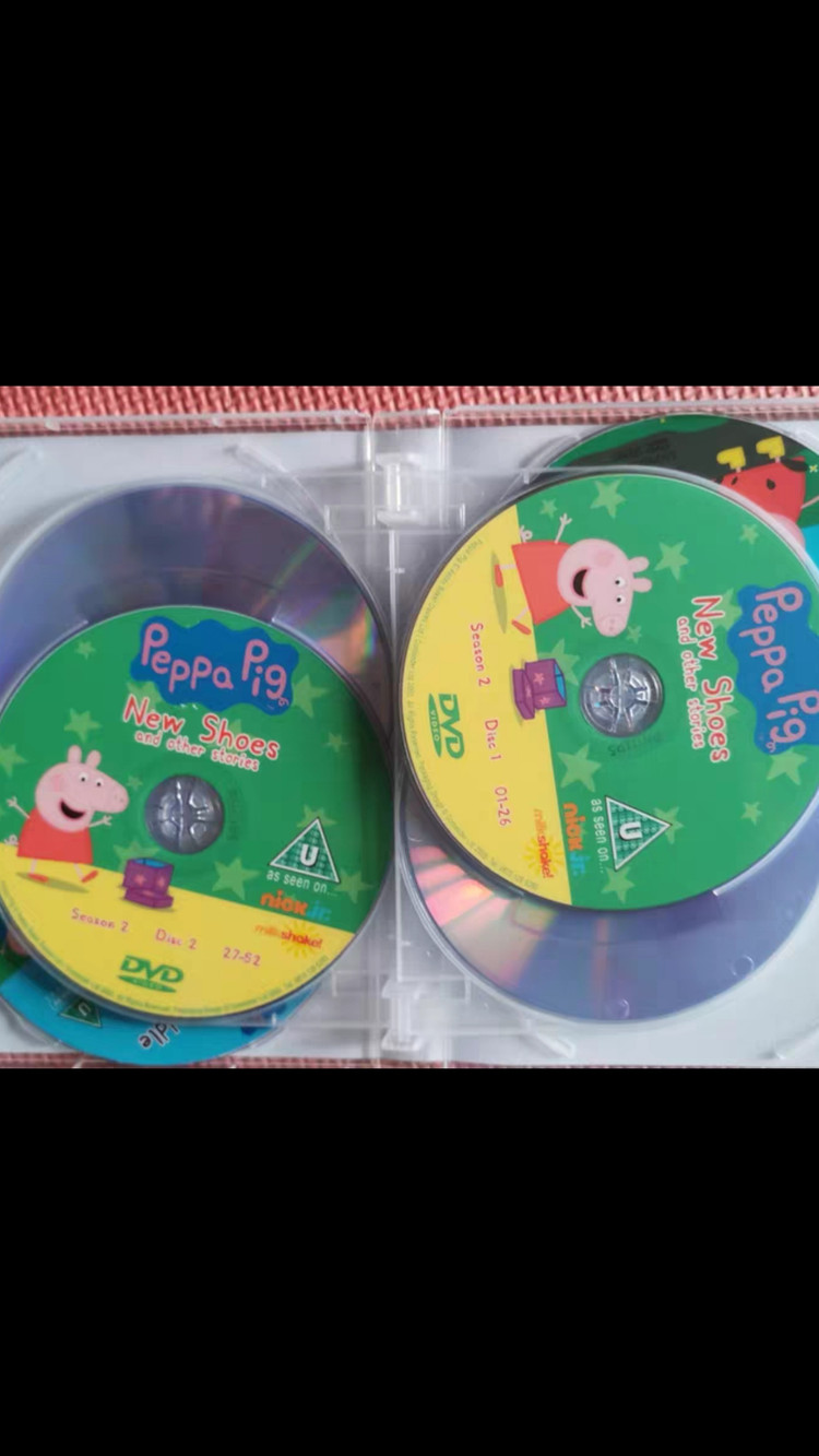 peppa pig 유아영어DVD 시즌1-7 총328희 이미지