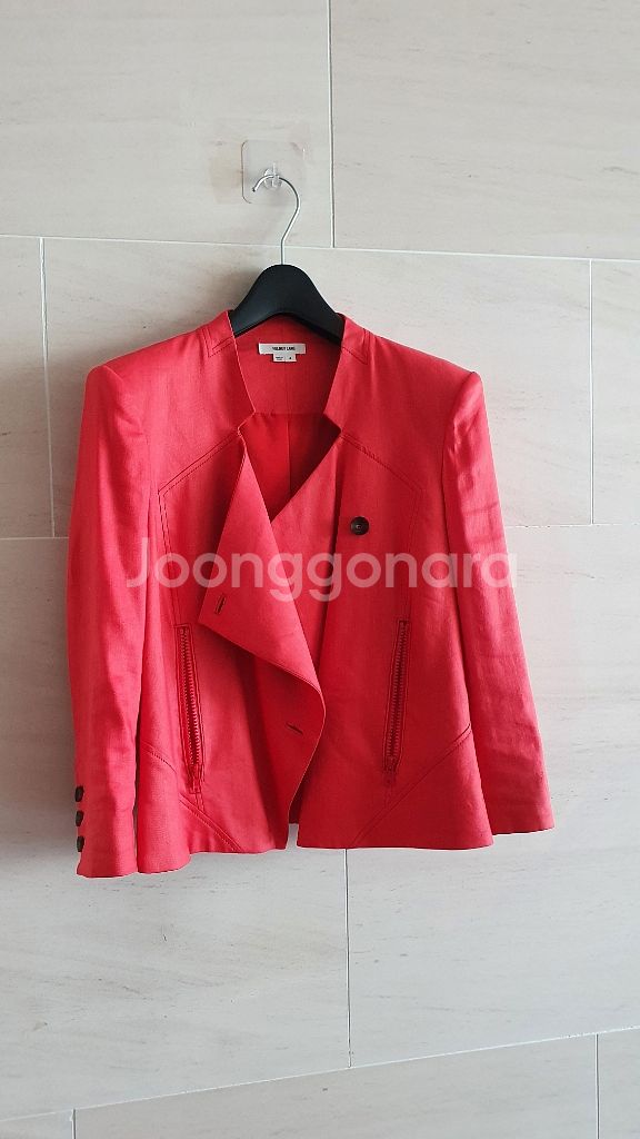 (정품) 헬무트랭 린넨 미니 자켓--3