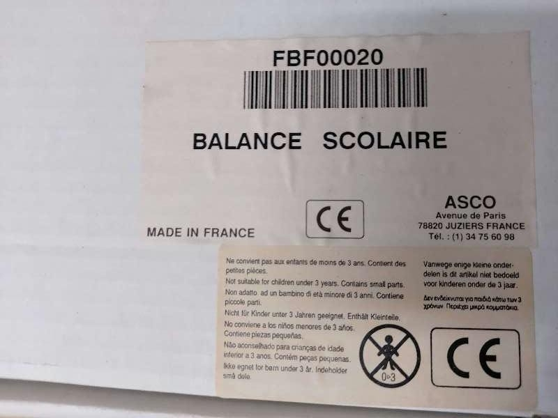 새상품]ASCO 학습 양팔저울--6