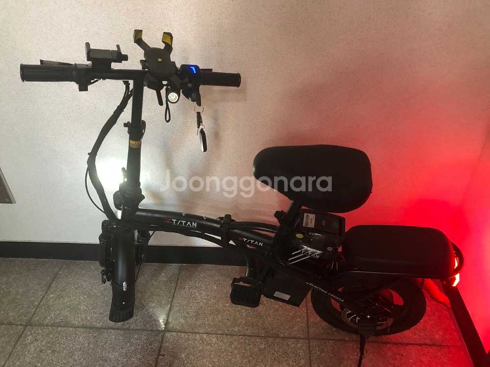 에코라이즈 타이탄 전기자전거 팝니다--1