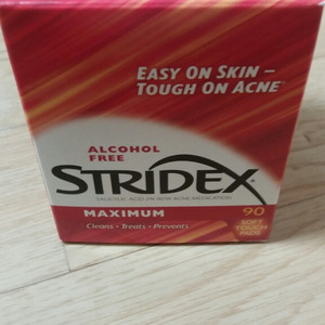 스트라이덱스 stridex 빨간박스 90매 미개봉