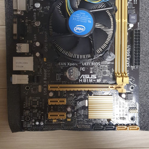 인텔 i5 4590 + asus h81m-k보드