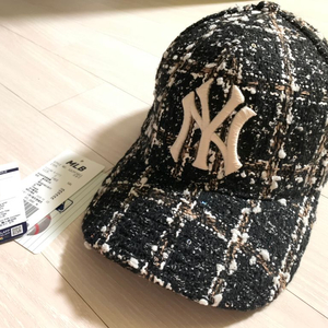 Mlb NY 뉴욕양키즈 트위드 모자 정품