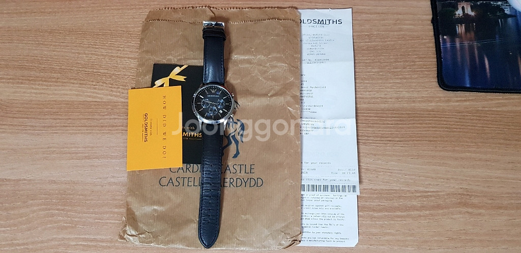 알마니 남성시계--0