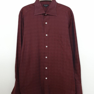 (XL)폴스미스 드레스 셔츠 체크 남방 포켓 커프스보턴