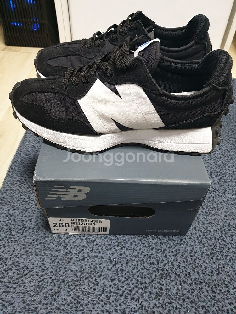 뉴발란스327블랙260--0