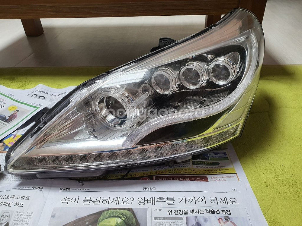 에쿠스Vi 무빙 헤드라이트--1