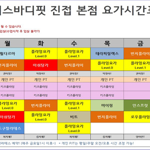 에스바디핏 진접본접 회원권2인권양도