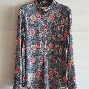 (정품) 이자벨마랑 플로럴 실크 블라웃