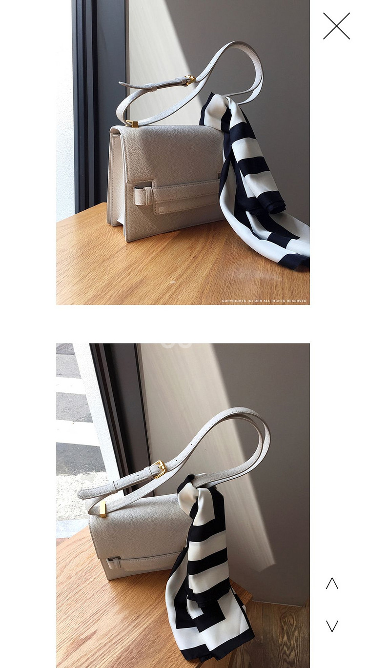 오르 플랩2 화이트(골드)--1