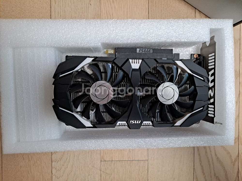 msi gtx 1050 듀얼팬--2