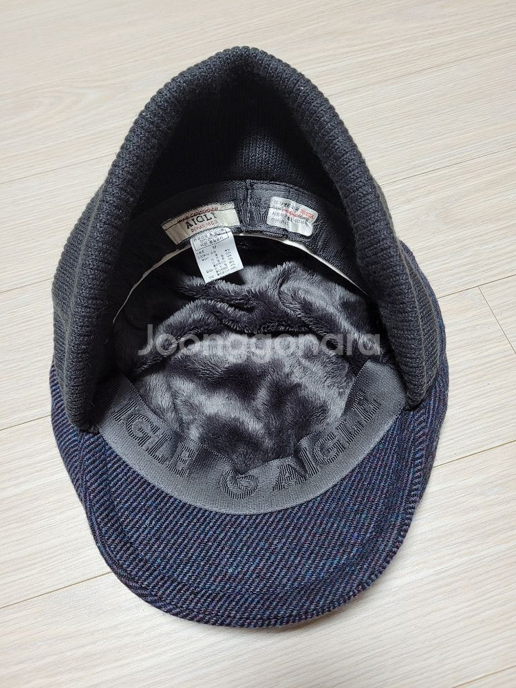 AIGLE 기모 모자 Size M--3