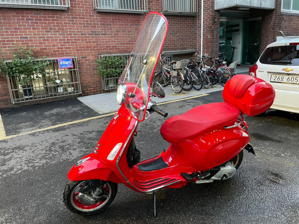 베스파125 프리마베라레드 한정판 판매합니다--0