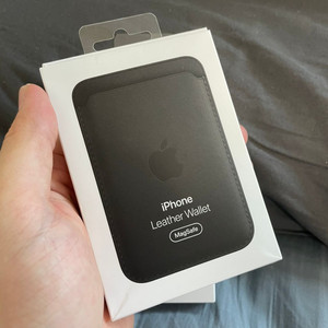 아이폰 12 맥세이프 카드지갑 정품 블랙