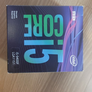 Intel core i5-9400f CPU