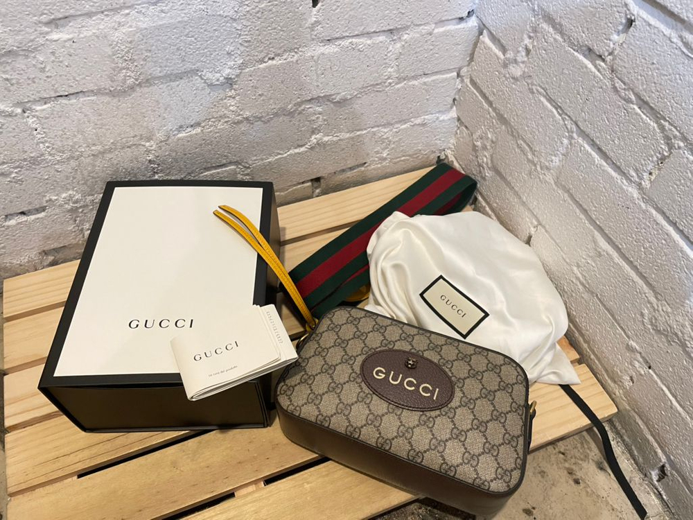 구찌 GG 수프림 메신저 백--1