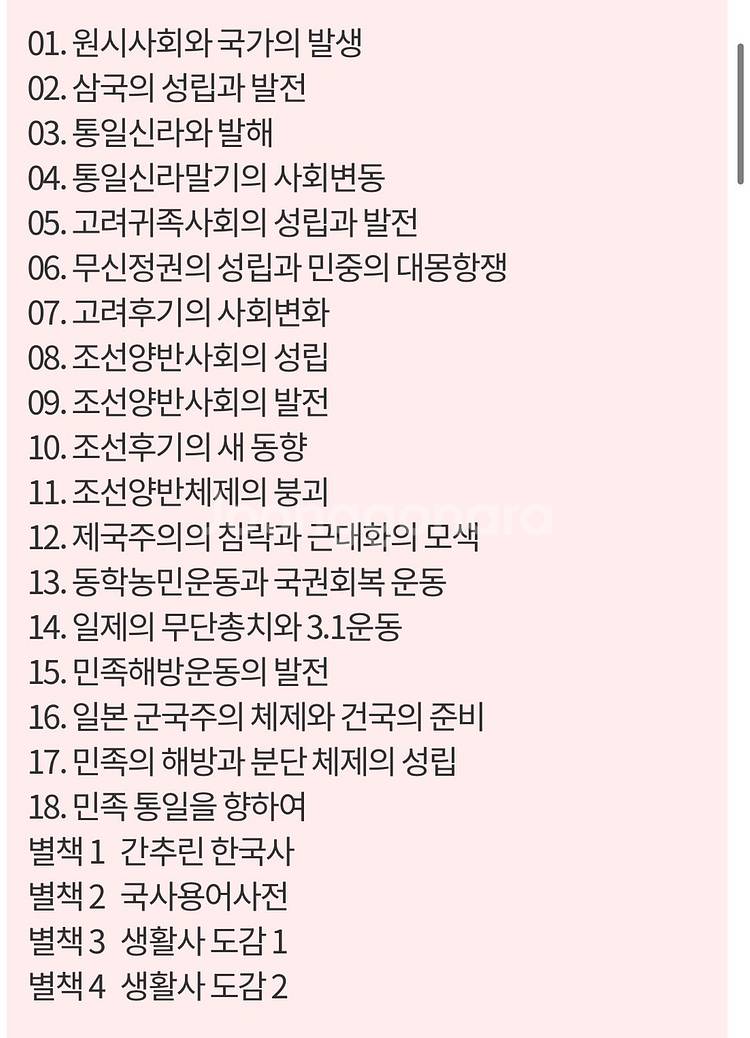 웅진 애니메이션 한국의 역사 국사만화책 팝니다!--3