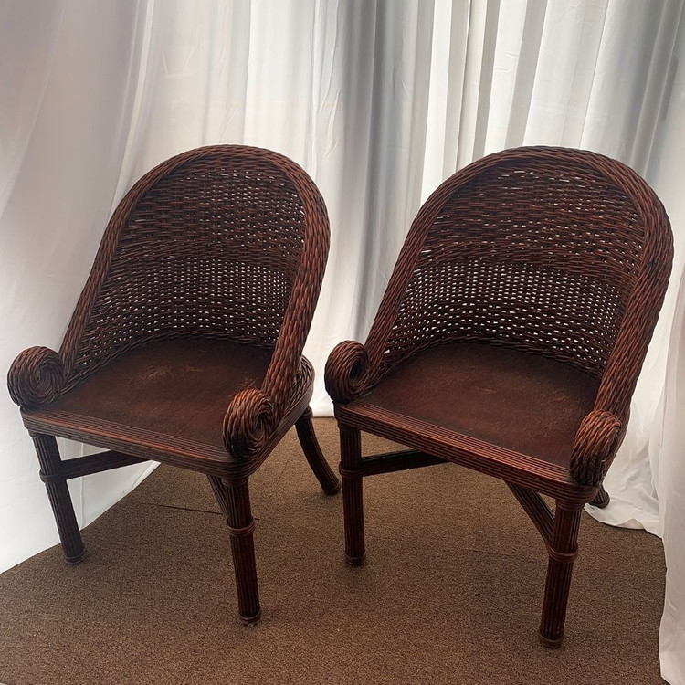 라탄티테이블세트,등나무티테이블세트,빈티지가구 이미지