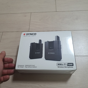 synco t1 무선마이크