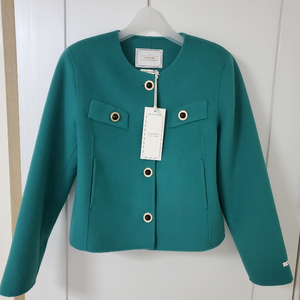 오버듀플레어 Vintage crop jacket