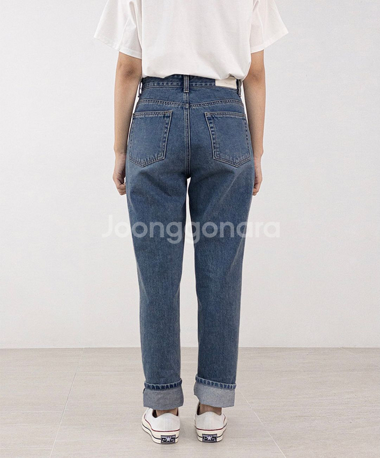 더춈미 pvcs 빈티지 로우 데님 중청 29--1