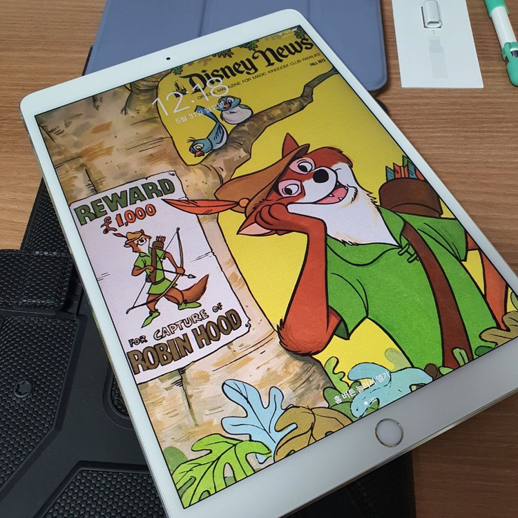 안전 아이패드 프로 10.5 풀셋 + 펜슬 + 케이스--1