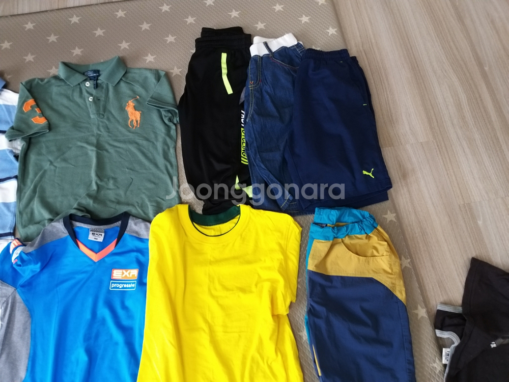 남아140 여름옷 묶음(타미, 폴로, 뉴발)--3