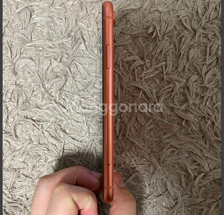 SKT)아이폰XR 코랄색상 판매합니다.64GB--5