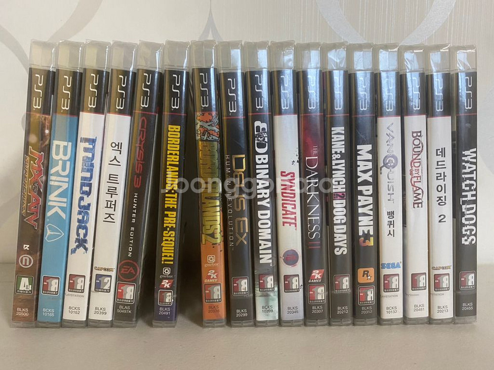 PS3 밀봉, 새상품 게임 타이틀 패키지 일괄판매합니다--2