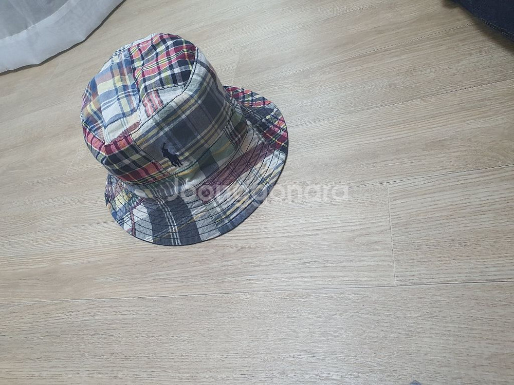 폴로 양며 버킷햇--1
