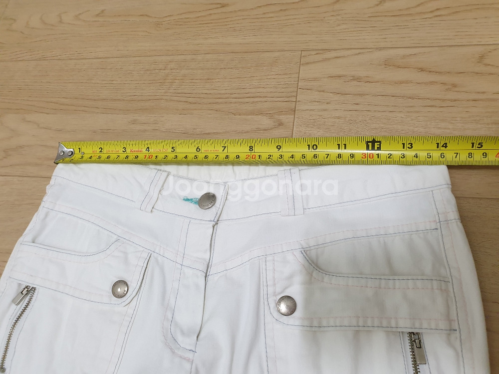 흰색면바지-골반70cm,25사이즈--5