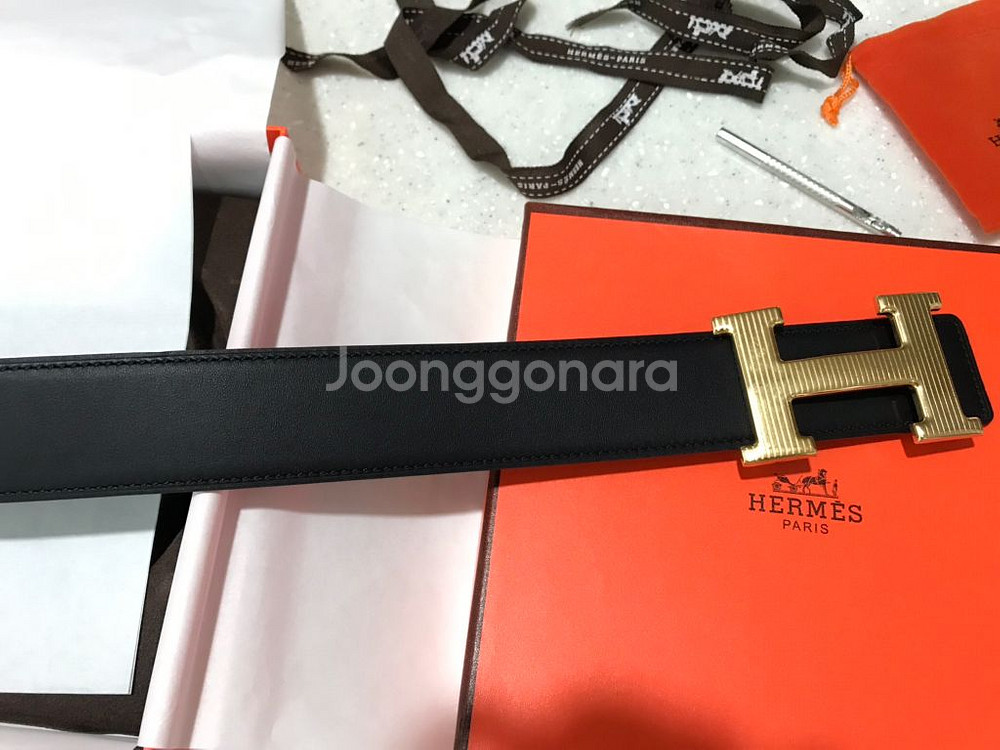에르메스 가죽 여성 벨트--1