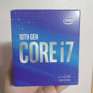 인텔 i7 - 10700 CPU 판매 합니다.