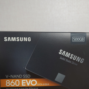 삼성 SSD 860 EVO 500G 팝니다.