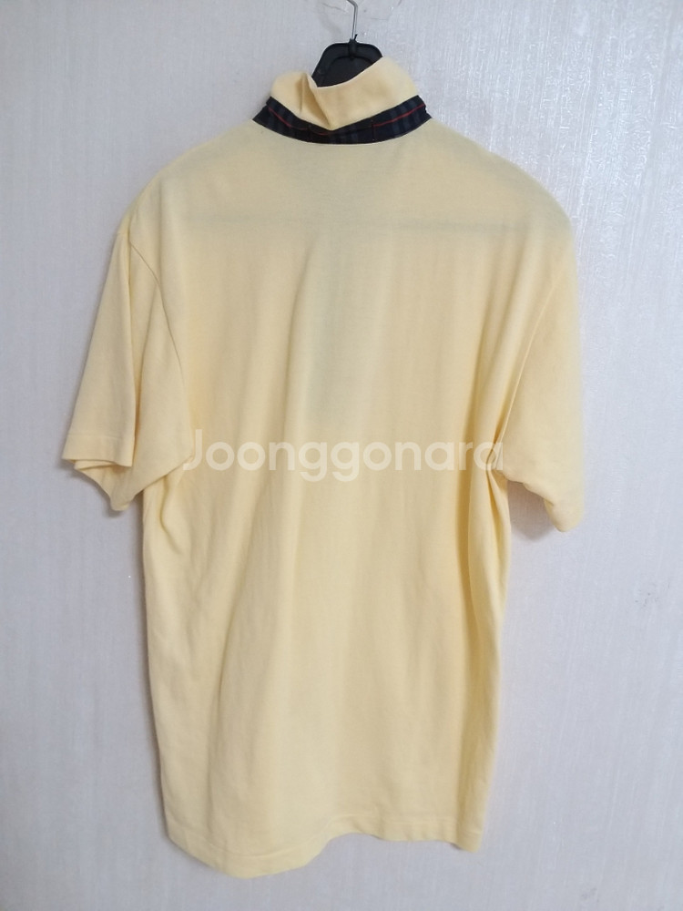 명품 남성 버버리 반팔 카라넥티셔츠 (95)--7