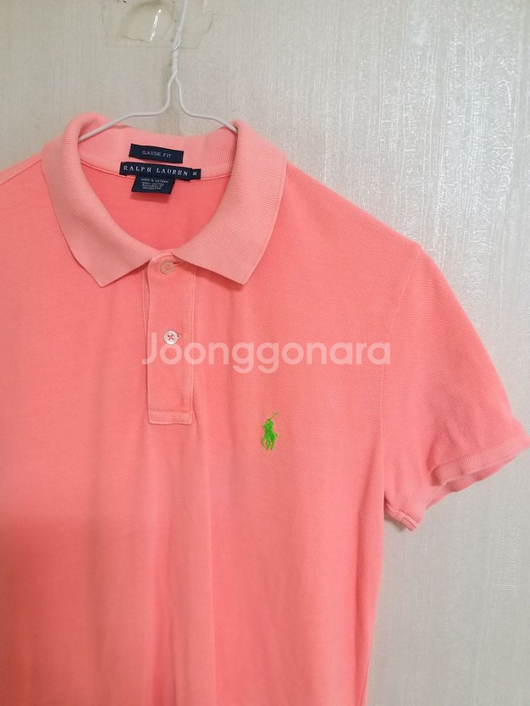 여성 랄프로렌 빈티지핏 반팔 카라티셔츠 (95)--1