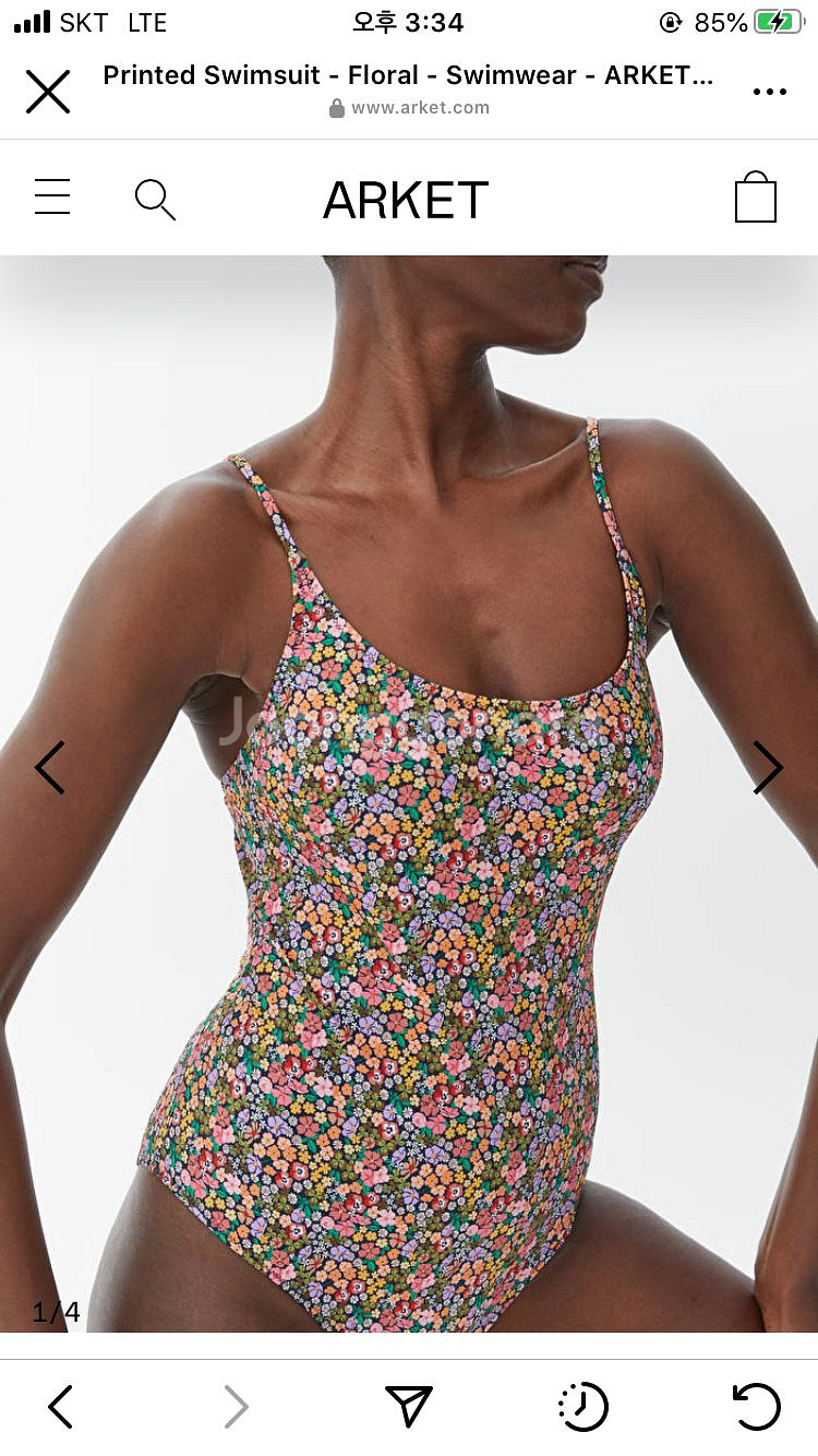 아르켓 원피스 수영복--2